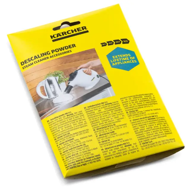 descalcificador para equipos de vapor karcher rm 511